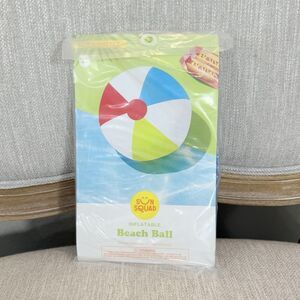 Inflatable Beach Ball 14” Inch Diameter Coastal Fun Inflatables Toys Sun Outdoor